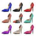New Design High Heel Pointed Toe Lady Shoes (S15)